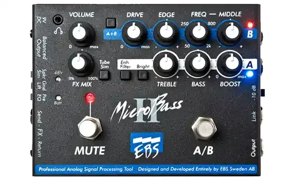 EBS Micro Bass II Preamp/DI-box