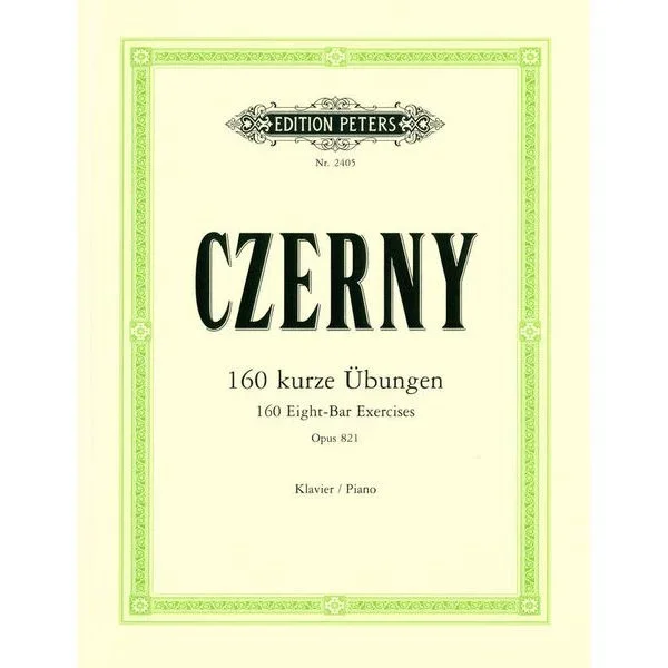 Edition Peters Czerny 160 kurze Übungen