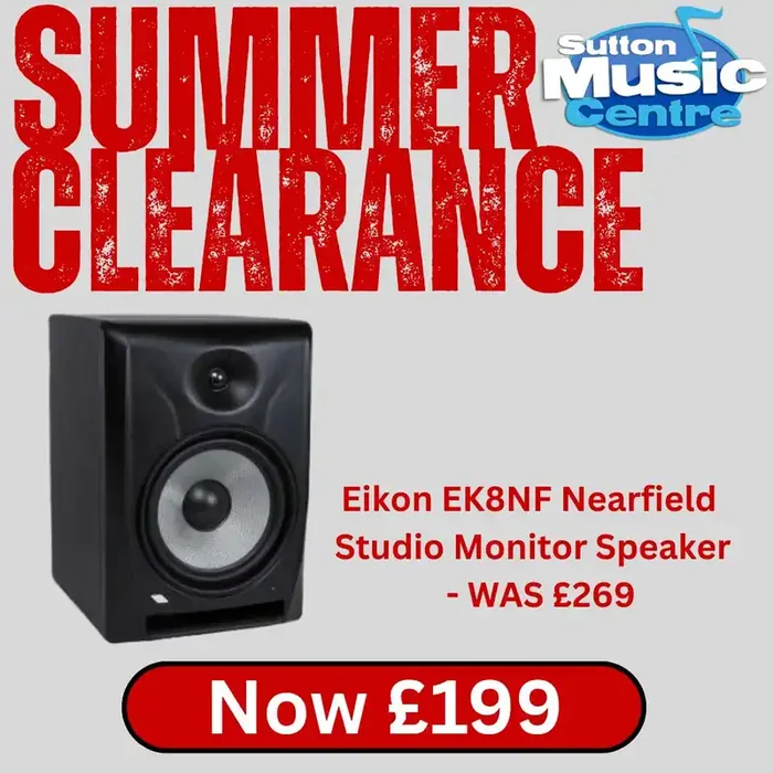 Eikon Nearfield Studio Monitor Speakers