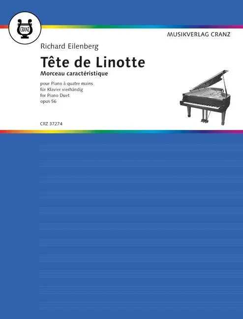 Eilenberg, Richard : Eilenberg, Richard : Tête de Linotte, Morceau caractéristique – Piano (4 hands) – Schott Digital