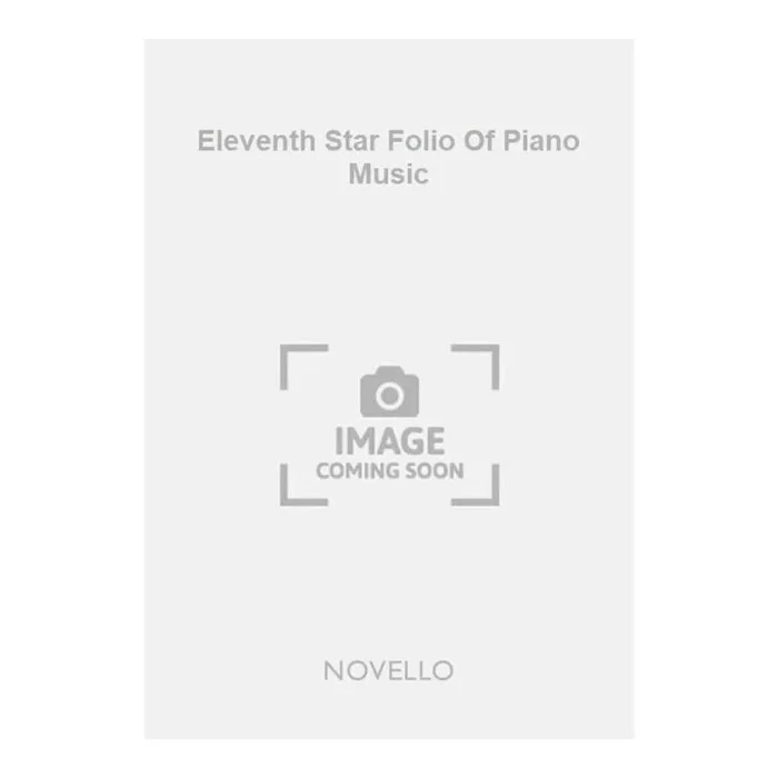 Eleventh Star Folio Of Piano Music