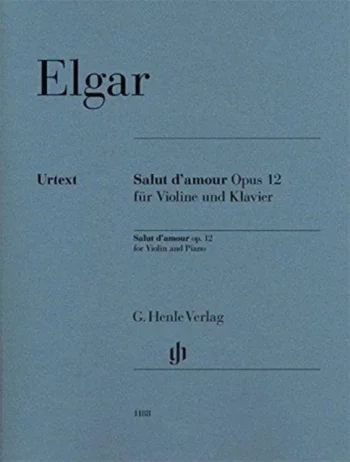 Elgar : Salut Damour E Major Op.12: Violin And Piano (Henle)