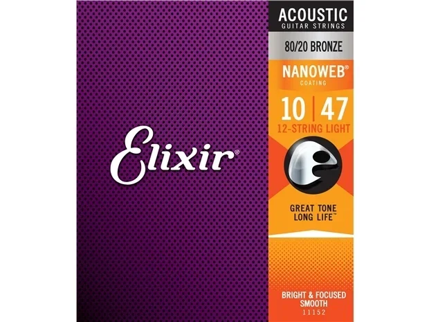 Elixir : #11152: Acoustic Nano 12 STR LIGHT 10-47