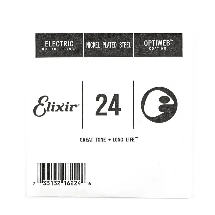 Elixir Optiweb Nickel Wound 24 (.024″) Electric Guitar Single String