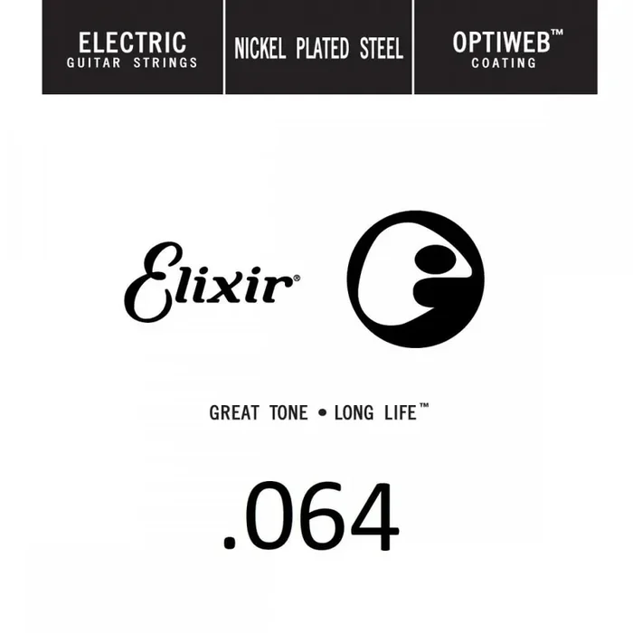 Elixir Optiweb Nickel Wound 64 (.064″) Electric Guitar Single String