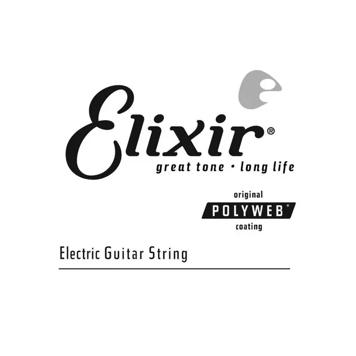 Elixir Polyweb Nickel Wound 24 (.024″) Electric Guitar Single String