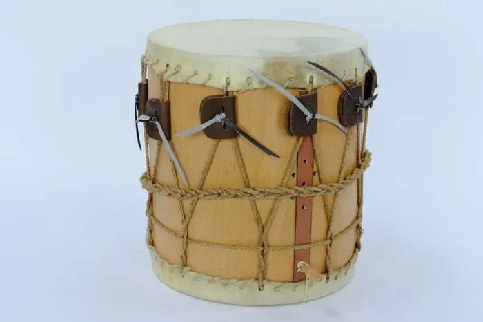 EMS 13.5″ Ø x 13.5″ Short Shell Medieval Drum with drum stick