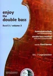 Enjoy The Double Bass: 3: Double Bass: Tutor: Book & Cd