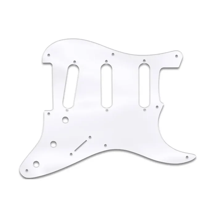 Eric Johnson/Eric Clapton/Stevie Ray Vaughan Signature Strats – Clear Acrylic (.125)