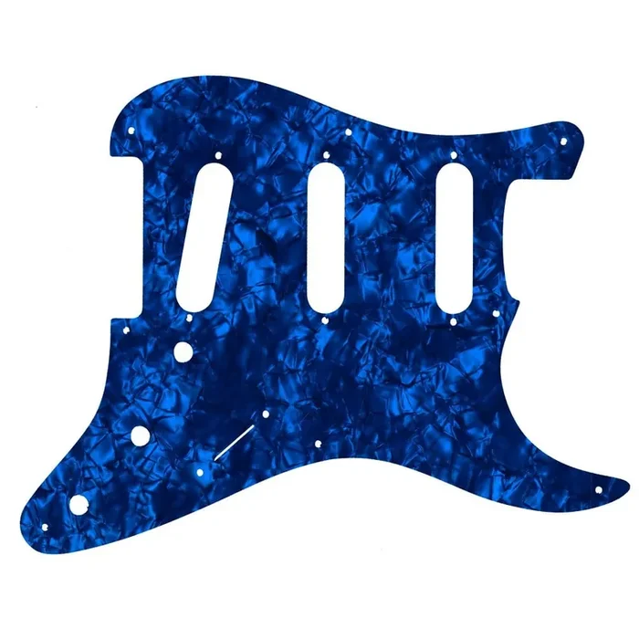 Eric Johnson/Eric Clapton/Stevie Ray Vaughan Signature Strats – Dark Blue Pearl Black/White/Black 4 ply Lamination