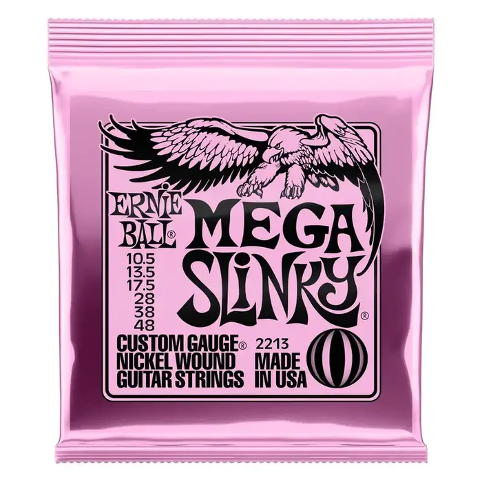 Ernie Ball 2213 Mega Slinky 10.5-48 Electric Guitar Strings