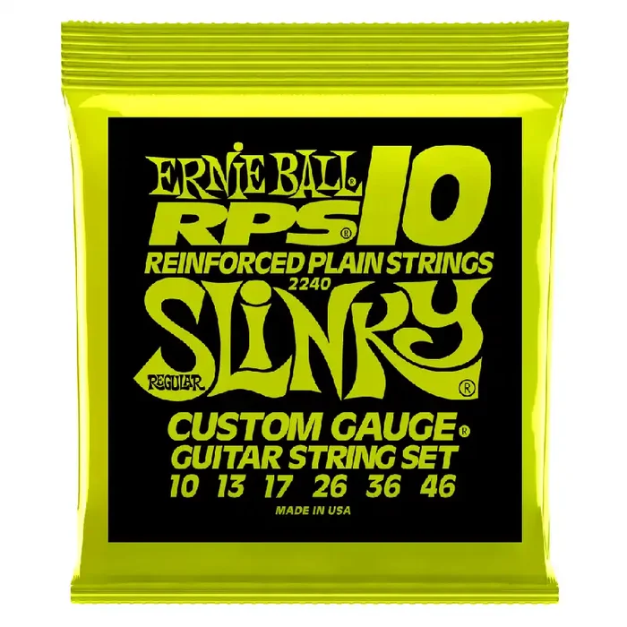 Ernie Ball 2240 Nickel Wound RPS Electric Guitars Strings 10-46 Regular Slinky