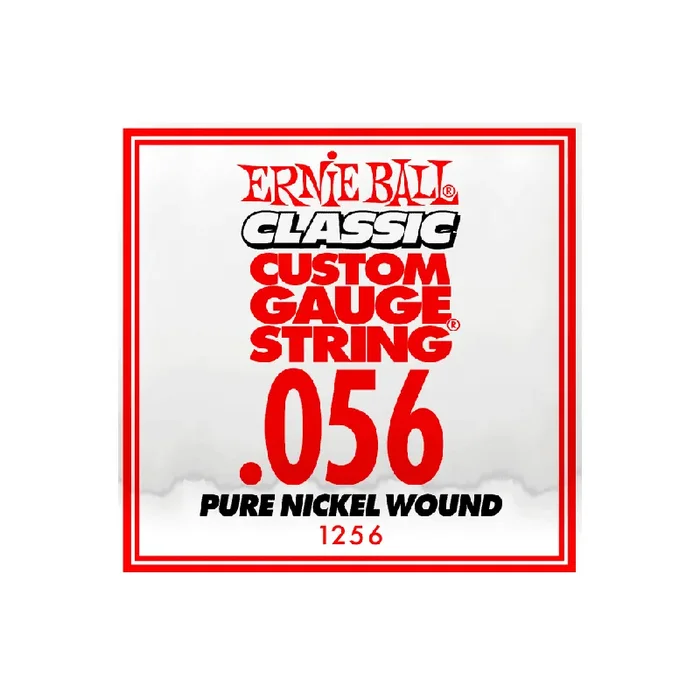 Ernie Ball Classic Slinky Pure Nickel .056w Electric Guitar Single String