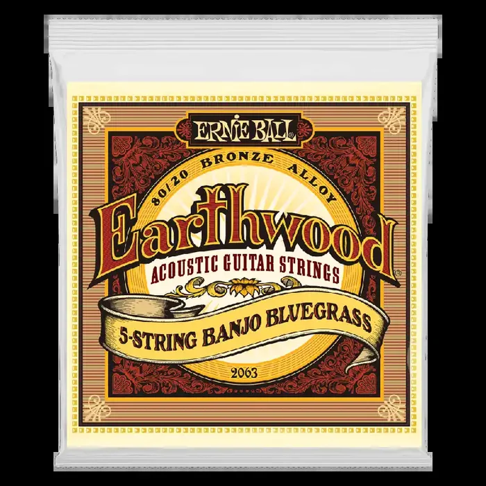 Ernie Ball Earthwood 5 String Bluegrass Banjo Strings