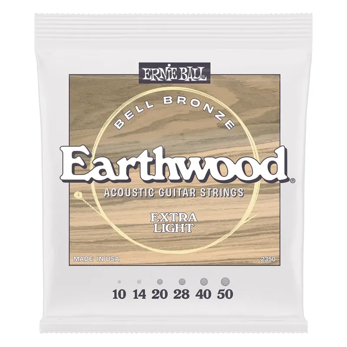 Ernie Ball Earthwood Extra Light Bell Bronze Acoustic Strings