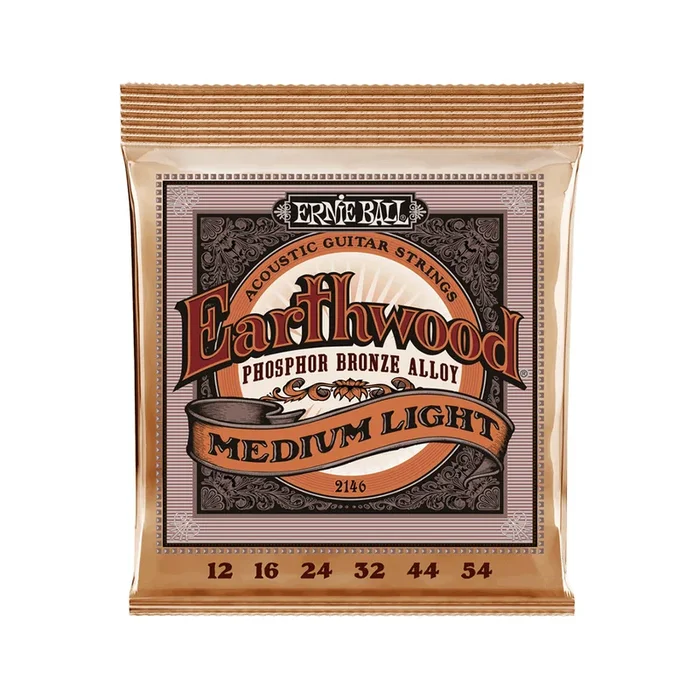 Ernie Ball Earthwood phosphor bronze acoustic guitar strings
