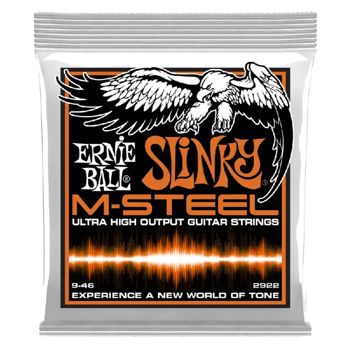 Ernie Ball M-STEEL Hybrid Slinky Cobalt 9-46 Electric Guitar Strings