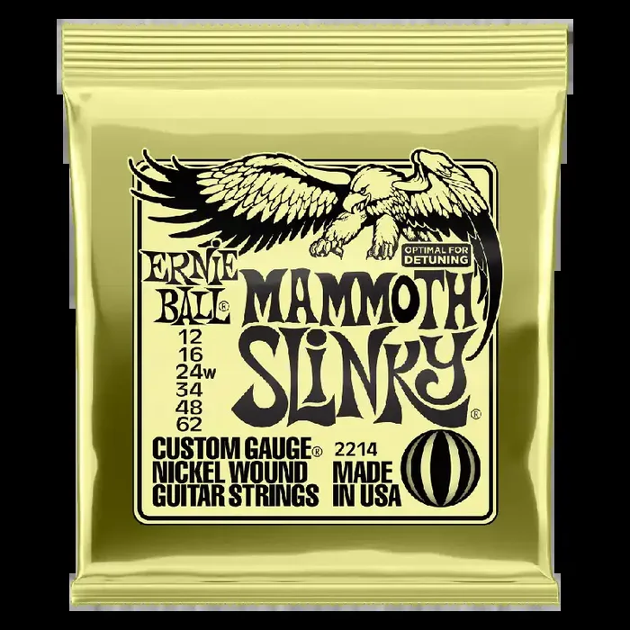 Ernie Ball Mammoth Slinky 12 – 62 Electric Guitar Strings