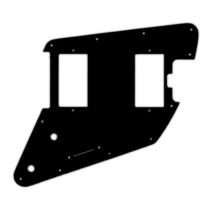 Ernie Ball Music Man Albert Lee HH – Matte Black .090″ / 2.29mm thick, with bevelled edge.