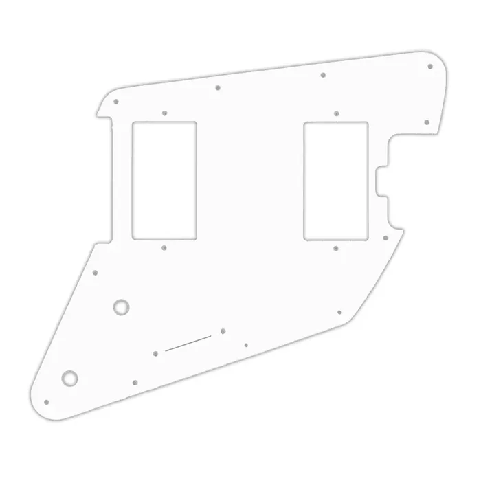 Ernie Ball Music Man Albert Lee HH – Solid Shiny White .090″ / 2.29mm thick, with bevelled edge