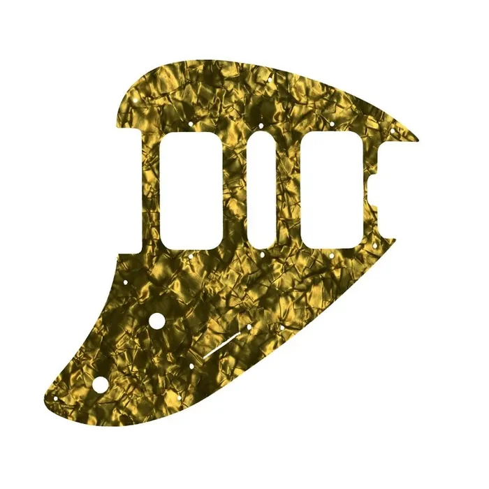 Ernie Ball Music Man Silhouette HSH – Gold Pearl Black/White/Black Lamination