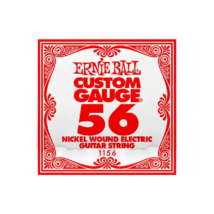 Ernie Ball Nickel Wound .056w Electric Guitar Single String
