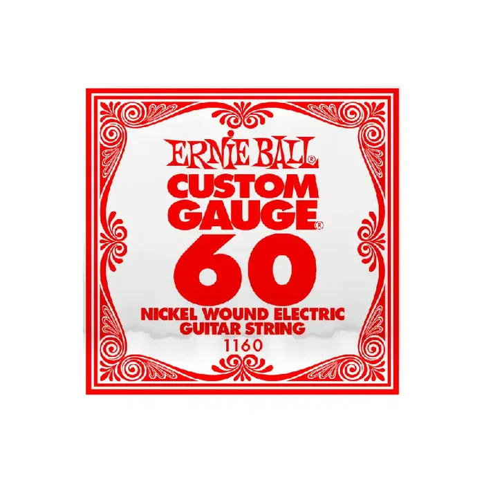 Ernie Ball Nickel Wound .060w Electric Guitar Single String