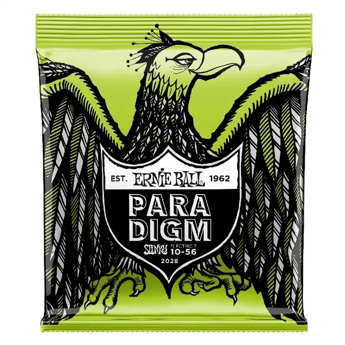 Ernie Ball Paradigm Regular Slinky 7-String 10-56 Electric Guitar Strings