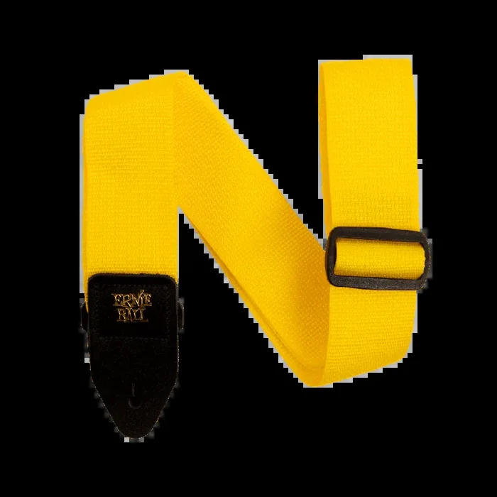 Ernie Ball Polypro Guitar Strap, Yellow