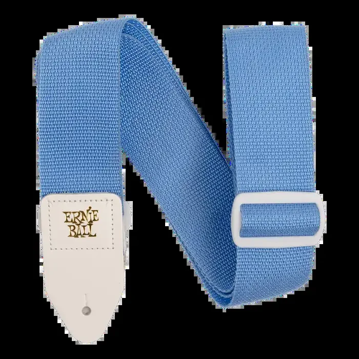 Ernie Ball PolyPro Soft Blue & White Guitar Strap