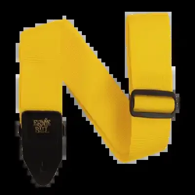 Ernie Ball Polypro Strap – Yellow & Black