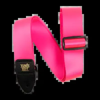 Ernie Ball Premium Strap – Neon Pink
