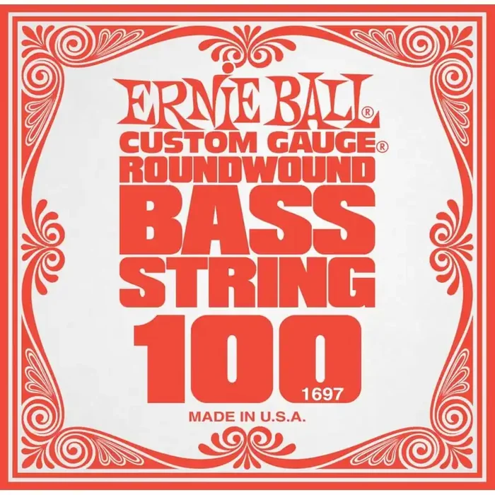 Ernie Ball Slinky Bass Nickel Wound .100 Bass Guitar Single String