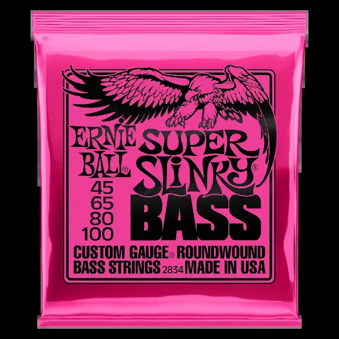 Ernie Ball Slinky Nickel Wound Bass String Sets (4-String Bass)