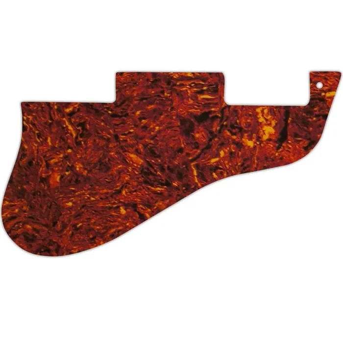 ES-335 Replacement Pickguard for USA 1960‘s Era Original and Reissue Models – Brown Tortoise Shell / White Lamination