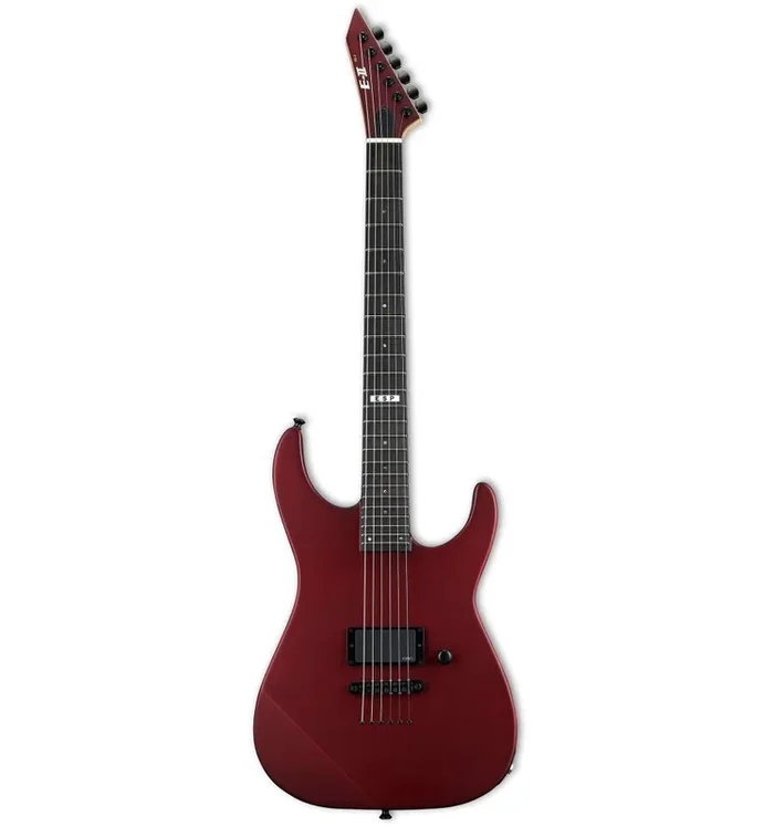 ESP E-II M-I Thru NT – Deep Candy Apple Red Satin