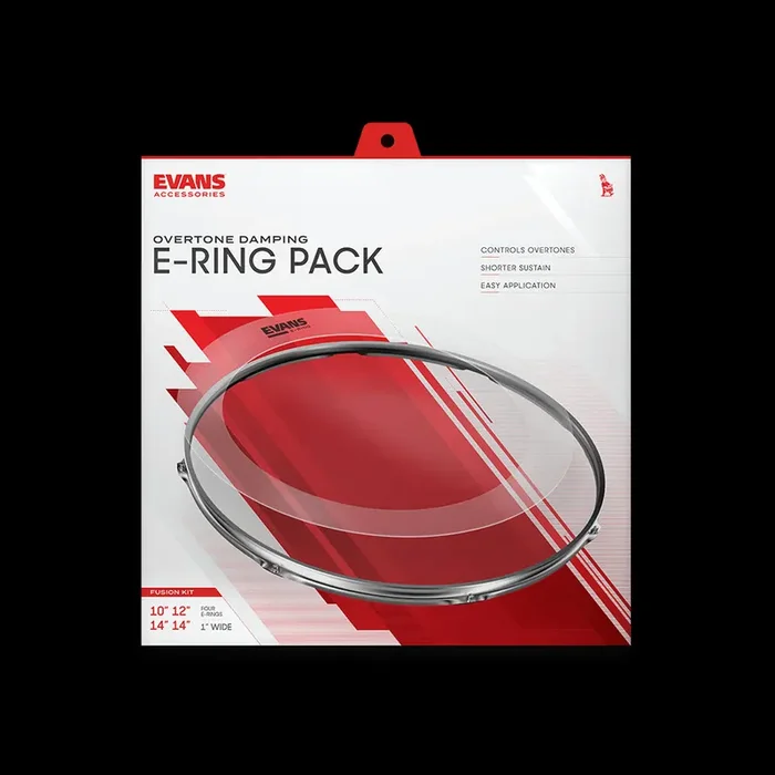 Evans E-Ring Pack Fusion Kit Overtone Damping