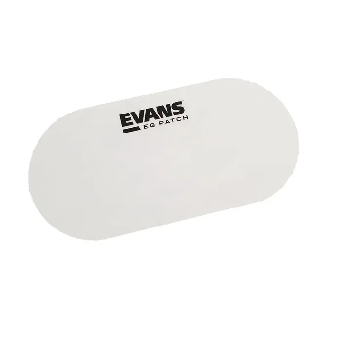 Evans EQ Double Pedal Patch, Clear Plastic