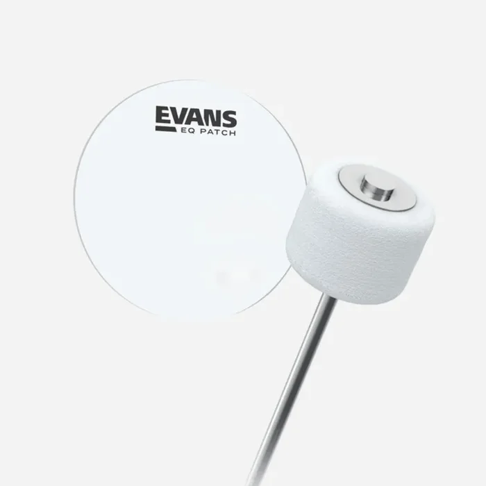 Evans EQ Pedal Patch, Clear Plastic (2 pack)