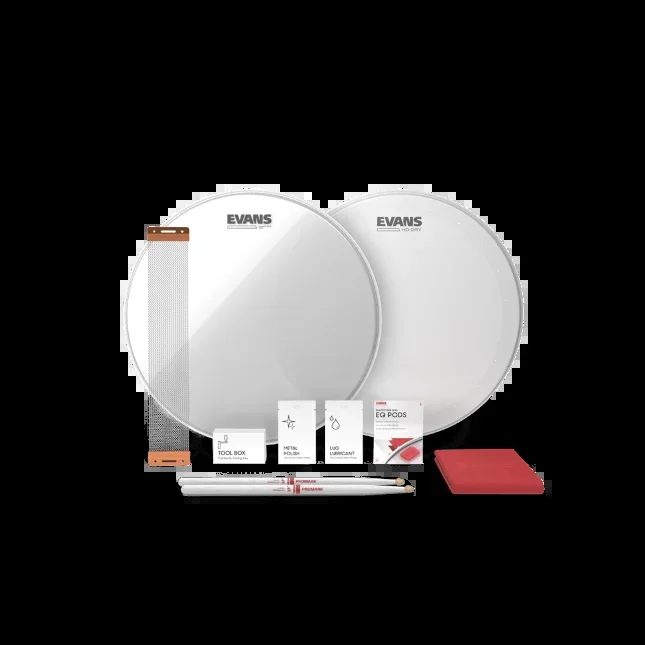 Evans ESTUK-13HDD-1 13 ” HD Dry Snare Tune Up Kit *IN STOCK*