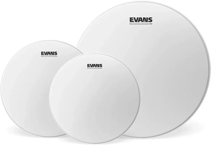 Evans G1 Coated Tom Pack Heads 12″, 13″, 16″