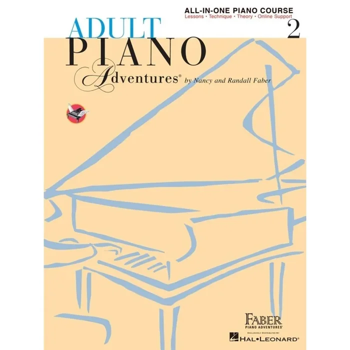 Faber & Faber – Adult Piano Adventures All-in-One Book 2