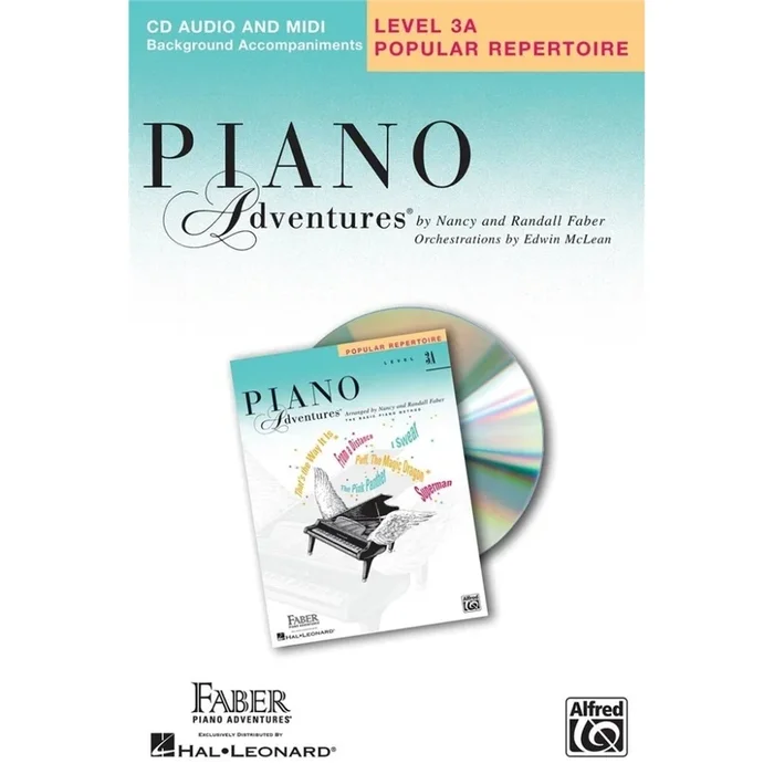 Faber & Faber – Level 3A – Popular Repertoire CD