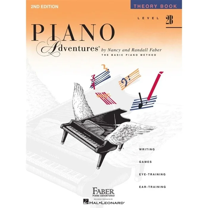 Faber & Faber – Piano Adventures Theory Book Level 2B