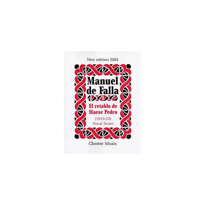 Falla, Manuel – El Retablo De Maese Pedro