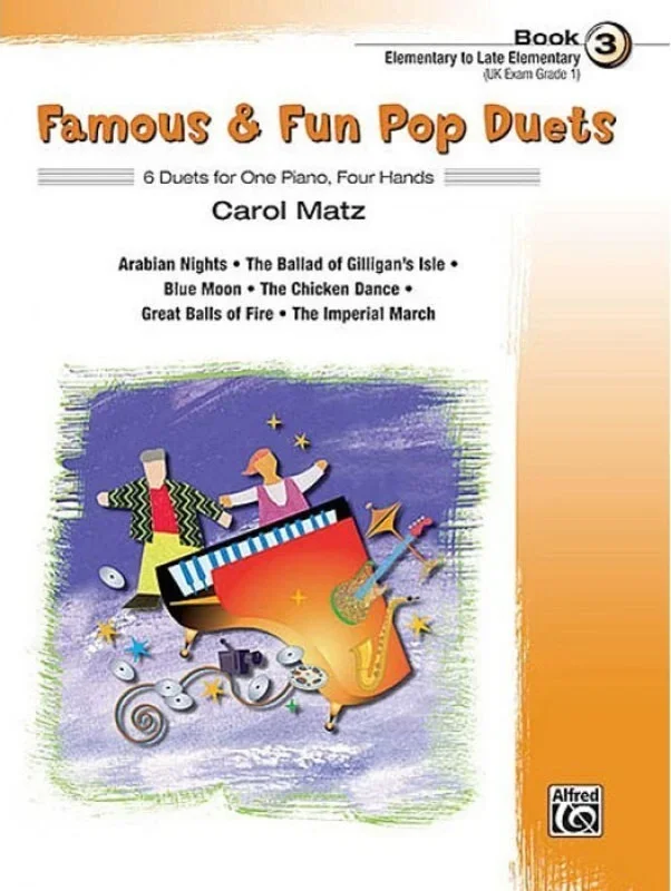 Famous And Fun Pop Duets Book 3 Late Elementary