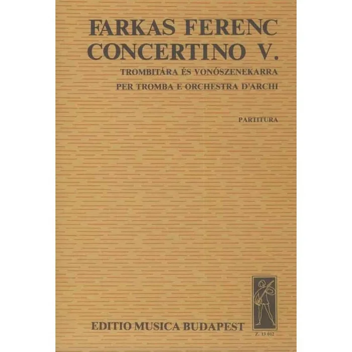 Farkas, Ferenc – Concertino No. 5