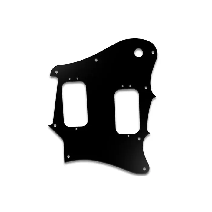 Fender 2012-2013 Made In Mexico Pawn Shop Super-Sonic – Matte Black .090″ / 2.29mm thick, with bevelled edge.