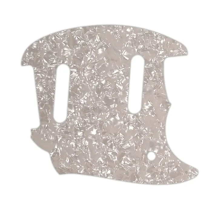 Fender 2017-Present Classic Style Mustang – Aged Pearl W/B/W Lamination