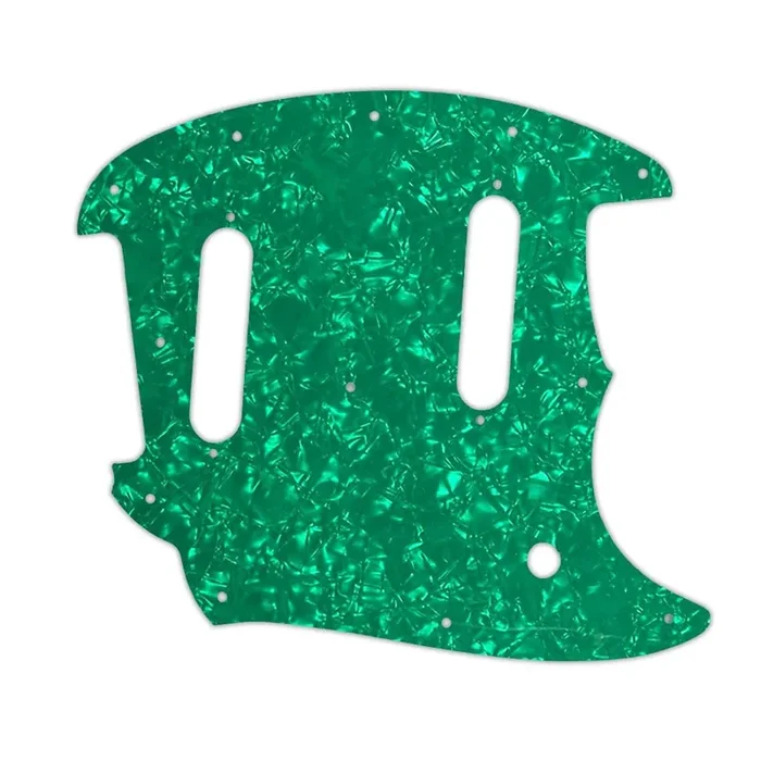 Fender 2017-Present Classic Style Mustang – Green Pearl W/B/W Lamination